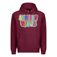 Burgundy summer vibes Premium Hoodie - JahusDesignShop