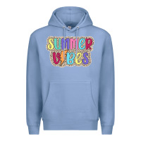 Colony Blue summer vibes Premium Hoodie - JahusDesignShop