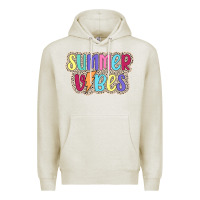 Oatmeal Heather summer vibes Premium Hoodie - JahusDesignShop