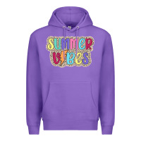 Purple summer vibes Premium Hoodie - JahusDesignShop