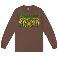 Chestnut shenanigans squad gnomes shamrock gold leopard glitter Long Sleeve Tee - Artiststas