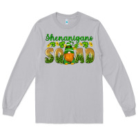 Moon Dust shenanigans squad gnomes shamrock gold leopard glitter Long Sleeve Tee - Artiststas