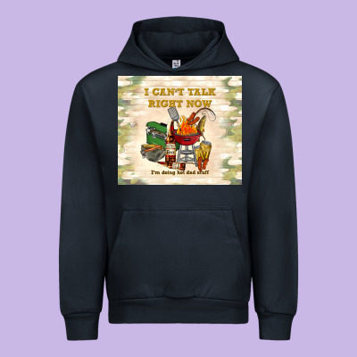 I Can't Talk Right Now Urban Hoodie Designed By Tumblerdesignbyshophia