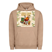 Pigment Burro i can't talk right now Urban Hoodie - TumblerDesignByShophia