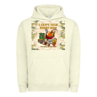 Pigment Pistachio i can't talk right now Urban Hoodie - TumblerDesignByShophia