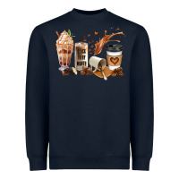 Navy black every month melanin coffee cups Heavyweight Sweatshirt - JahusDesignShop