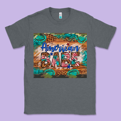 American Babe Classic Tee Designed By Artiststas