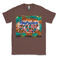 Chestnut american babe Classic Tee - Artiststas