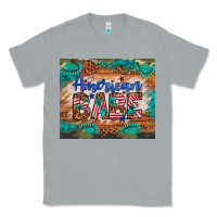 Heather Grey american babe Classic Tee - Artiststas