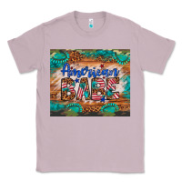 Lilac american babe Classic Tee - Artiststas
