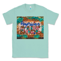 Seafoam american babe Classic Tee - Artiststas