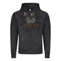 Vintage Black halloween brother Vintage Hoodie - CowhideDigitalArt