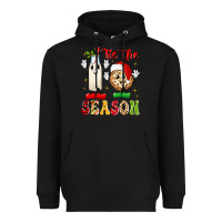 Black tis the season Heavyweight Hoodie - MaliasSmallBusiness