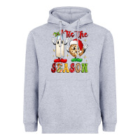 Heather Grey tis the season Heavyweight Hoodie - MaliasSmallBusiness