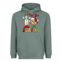 Sage tis the season Heavyweight Hoodie - MaliasSmallBusiness