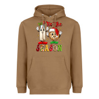 Toasted Coconut tis the season Heavyweight Hoodie - MaliasSmallBusiness