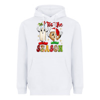 White tis the season Heavyweight Hoodie - MaliasSmallBusiness