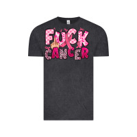 Vintage Black fuck cancer Vintage Tee - JahusDesignShop