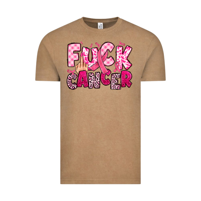 Fuck Cancer Vintage Tee by JahusDesignShop | Teevron