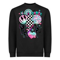 Black retro dance Heavyweight Sweatshirt - JahusDesignShop