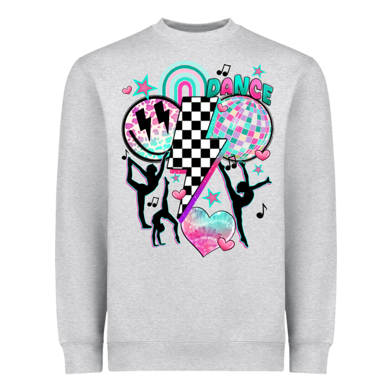 Retro Dance Heavyweight Sweatshirt by JahusDesignShop | Teevron