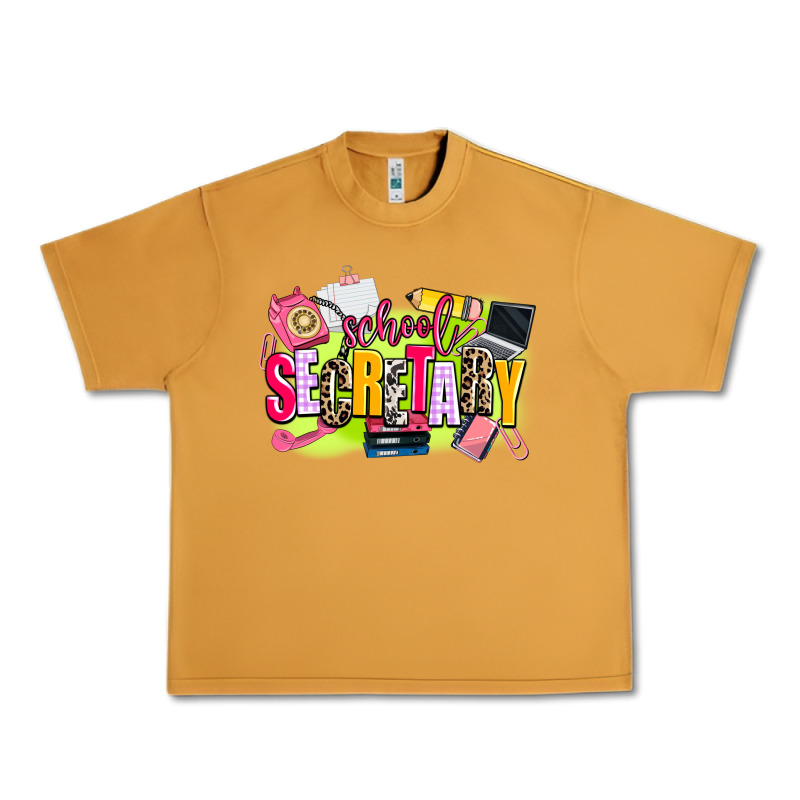 School Secretary Urban Heavy Tee by AdoDesignShop | Teevron