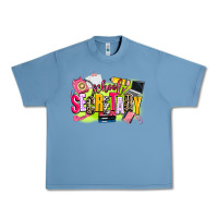 Pebble Blue school secretary Urban Heavy Tee - AdoDesignShop