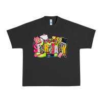 Pigment Black school secretary Urban Heavy Tee - AdoDesignShop