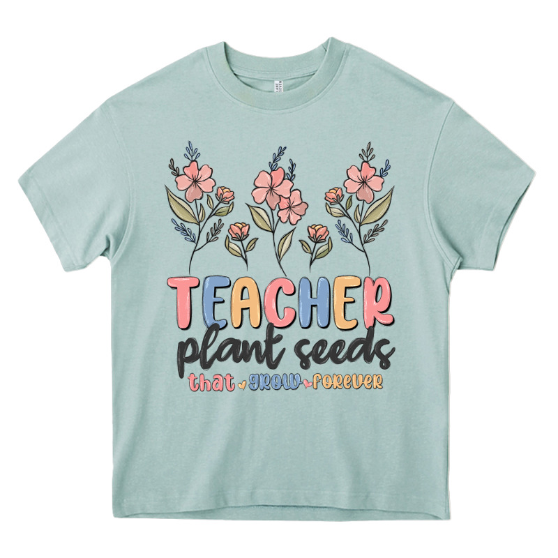 Teacher Plant Seeds That Grow Forever Heavy Core Tee by MaliasSmallBusiness | Teevron