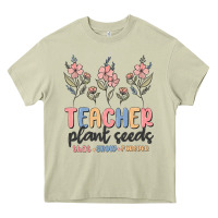 Mossy teacher plant seeds that grow forever Heavy Core Tee - MaliasSmallBusiness
