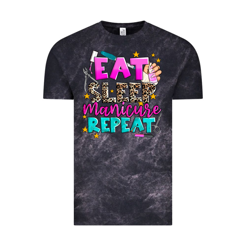 Eat Sleep Manicure Repeat Vintage Tee by AdoDesignShop | Teevron