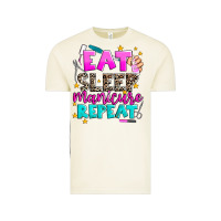 Vintage Arctic eat sleep manicure repeat Vintage Tee - AdoDesignShop