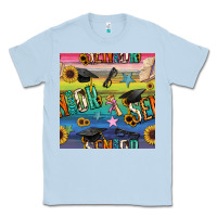 Dusty Blue graduation seamless pattern Classic Tee - BundleAndBundleShop