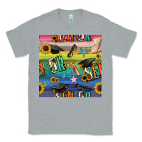 Heather Grey graduation seamless pattern Classic Tee - BundleAndBundleShop