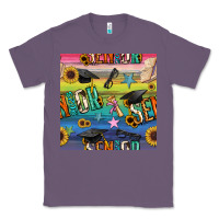 Lavender graduation seamless pattern Classic Tee - BundleAndBundleShop