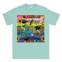 Seafoam graduation seamless pattern Classic Tee - BundleAndBundleShop