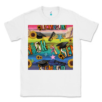 White graduation seamless pattern Classic Tee - BundleAndBundleShop