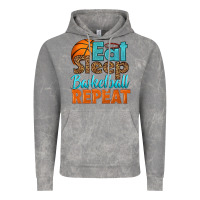 Cloud Rock eat sleep basketball repeat Vintage Hoodie - HRA Design Shop
