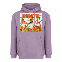 Lavender thankful gnome Heavyweight Hoodie - MaliasSmallBusiness
