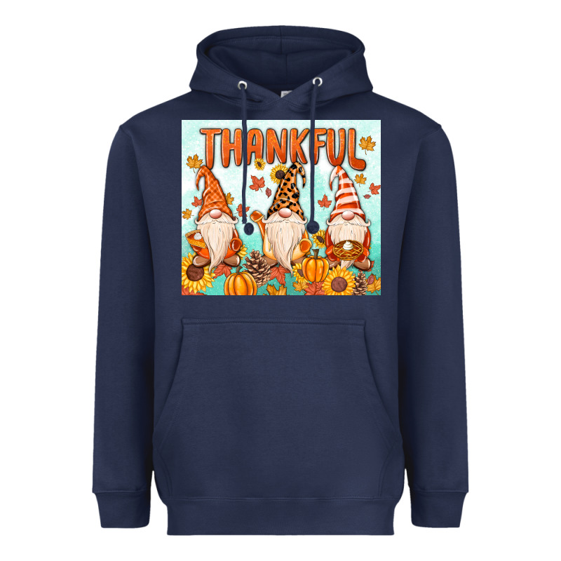 Thankful Gnome Heavyweight Hoodie by MaliasSmallBusiness | Teevron