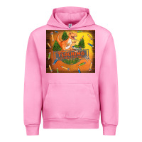 Fuchsia Pink teaching is a walk in the park Urban Hoodie - TumblerDesignByShophia