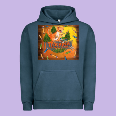 Teaching Is A Walk In The Park Urban Hoodie Designed By Tumblerdesignbyshophia