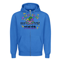 True Royal mardi gras social club Zipper Hoodie - MaliasSmallBusiness