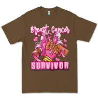 Cacao Breast Cancer survivor afro girl sneakers Premium Tee - RanaPortraitStore