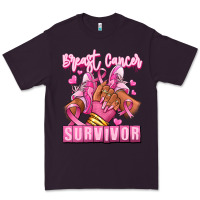 Breast Cancer Survivor Afro Girl Sneakers Premium Tee | Teevron