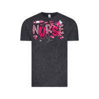 Vintage Black breast cancer nurse Vintage Tee - JahusDesignShop