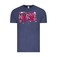 Vintage Denim breast cancer nurse Vintage Tee - JahusDesignShop