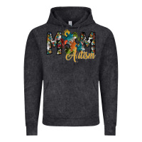 Vintage Black mom autism Vintage Hoodie - SublimationCraftShop