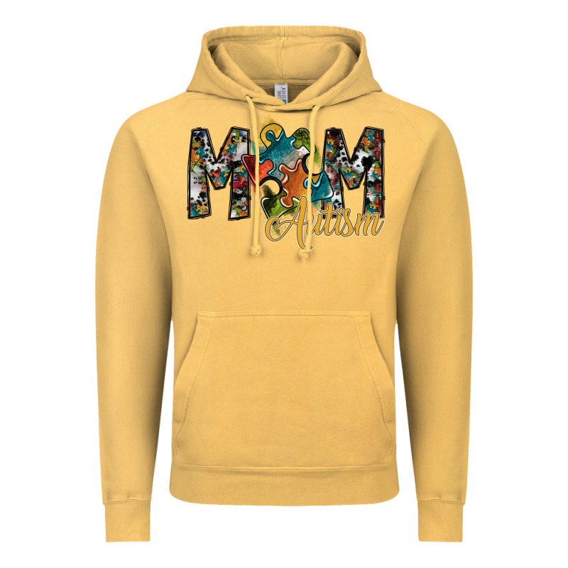 Mom Autism Vintage Hoodie by SublimationCraftShop | Teevron