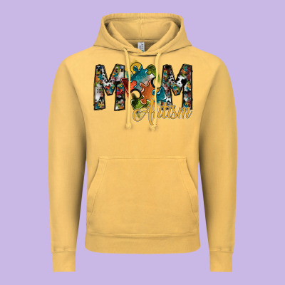 Mom Autism Vintage Hoodie Designed By Sublimationcraftshop